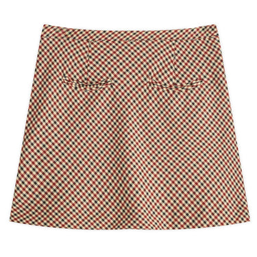 House of Sunny VOL2629 THE MARIE SKIRT wine multi - KYOTO - House of Sunny