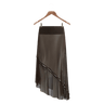 House of Sunny VOL2659 THE ROSEWOOD MESH SKIRT ROSEWOOD BROWN - KYOTO - House of Sunny