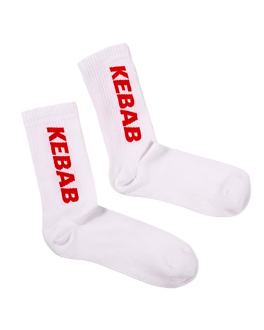 KEBAB Socks White - KYOTO - Scharwarma Design