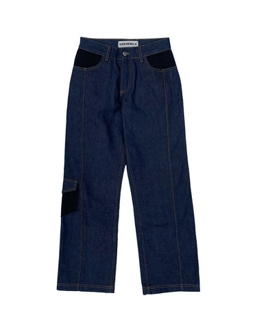 KERNEMILK ADELE JEANS sea INDIGO - KYOTO - KERNEMILK