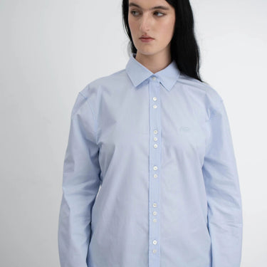 KERNEMILK ALEXANDRA SHIRT light blue stripe - KYOTO - KERNEMILK
