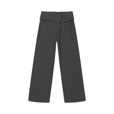 KERNEMILK ELLA pants grey pinstripe - KYOTO - KERNEMILK