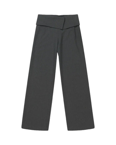 KERNEMILK ELLA pants grey pinstripe - KYOTO - KERNEMILK