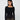 KERNEMILK GARDENIA BLOUSE BLACK/DARK BROWN