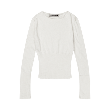 KERNEMILK GARDENIA BLOUSE white - KYOTO - KERNEMILK