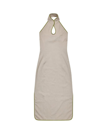KERNEMILK Happy moon dress beige - KYOTO - KERNEMILK