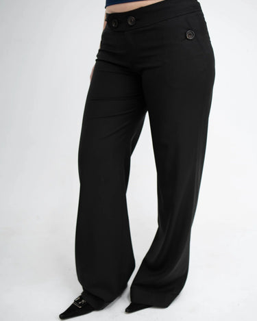 KERNEMILK JENNI PANTS black - KYOTO - KERNEMILK