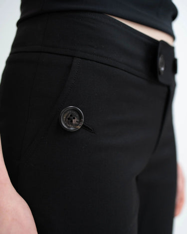 KERNEMILK JENNI PANTS black - KYOTO - KERNEMILK