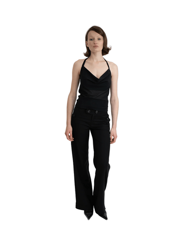 KERNEMILK JENNI PANTS black - KYOTO - KERNEMILK