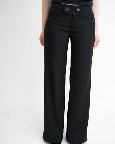 KERNEMILK JENNI PANTS black - KYOTO - KERNEMILK