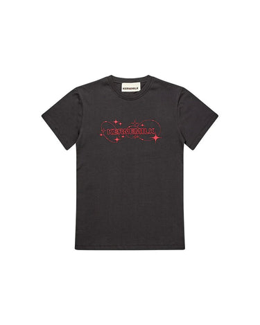 KERNEMILK KERNE T-shirts HEAVEN BLACK - KYOTO - KERNEMILK