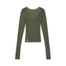 KERNEMILK Roga blouse green - KYOTO - KERNEMILK