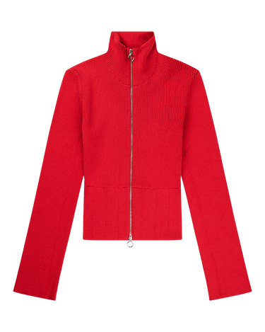 KERNEMILK SHINE CARDIGAN red - KYOTO - KERNEMILK