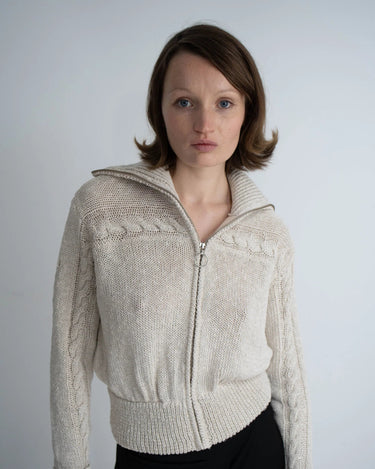 KERNEMILK SUI CARDIGAN beige melang - KYOTO - KERNEMILK