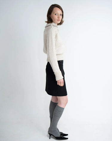 KERNEMILK SUI CARDIGAN beige melang - KYOTO - KERNEMILK