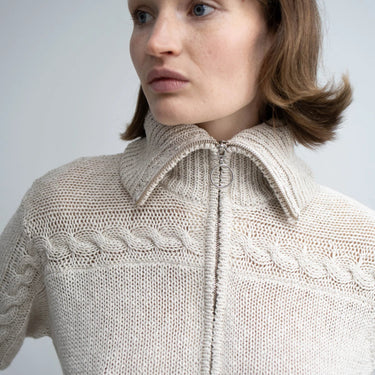 KERNEMILK SUI CARDIGAN beige melang - KYOTO - KERNEMILK