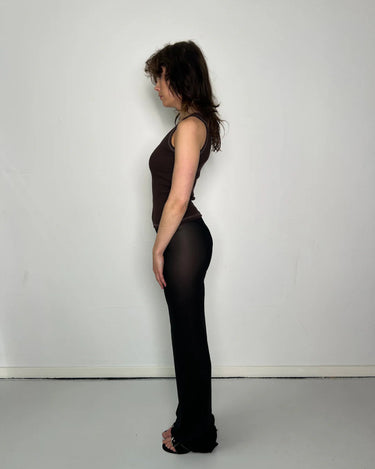 KERNEMILK WONDER PANTS Black mesh - KYOTO - KERNEMILK