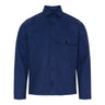 KLAUS SAMSØE Overshirt BLUE MADE in DENMARK - KYOTO - KLAUS SAMSØE