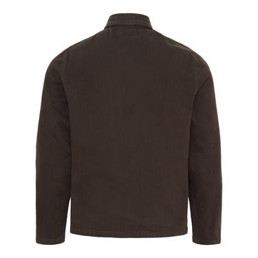 KLAUS SAMSØE Pullover Waiters jacket Dark brown - KYOTO - KLAUS SAMSØE