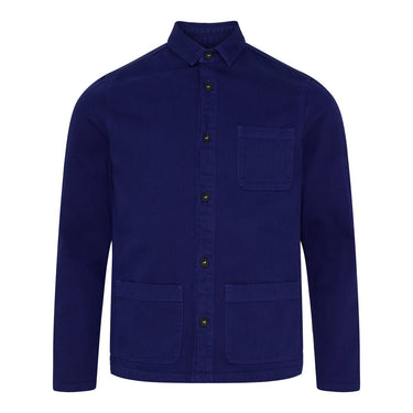 KLAUS SAMSØE Pullover Waiters jacket Japan Blue - KYOTO - KLAUS SAMSØE