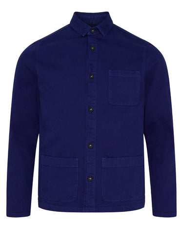 KLAUS SAMSØE Pullover Waiters jacket Japan Blue - KYOTO - KLAUS SAMSØE