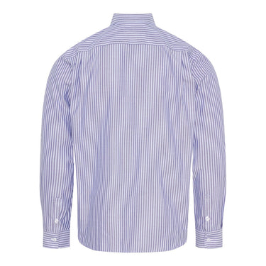 KLAUS SAMSØE Shirt Strib Navy / Hvid - KYOTO - KLAUS SAMSØE