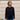 KYOTO Basic O-neck Knit Black