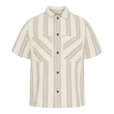 Kyoto Berry Texture strib Skjorte Offwhite - KYOTO - Kyoto