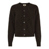 Kyoto Cardigan o - neck Dark brown - KYOTO - Kyoto