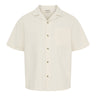Kyoto Joseph Embossed Skjorte Offwhite - KYOTO - Kyoto