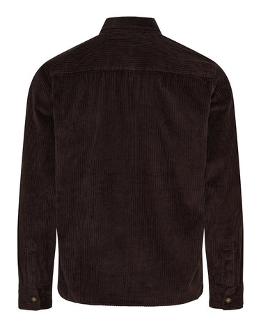 Kyoto KY128 Dark Chocolate cord 11 overshirt - KYOTO - Kyoto