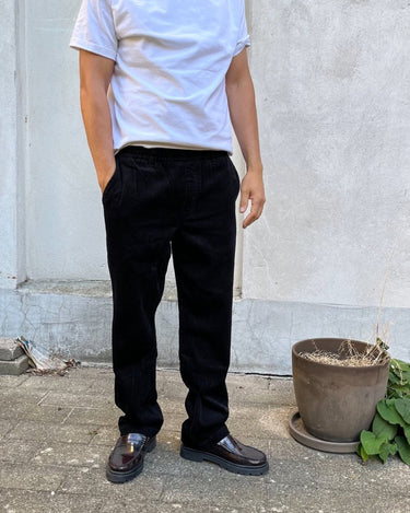 Kyoto KYDitlev Chino pants Fløjl Black - KYOTO - Kyoto