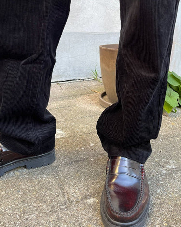 Kyoto KYDitlev Chino pants Fløjl Black - KYOTO - Kyoto