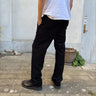Kyoto KYDitlev Chino pants Fløjl Black - KYOTO - Kyoto