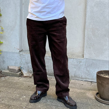 Kyoto KYDitlev Chino pants Fløjl Brown - KYOTO - Kyoto