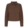 Kyoto KYjulie shirt Brown - KYOTO - Kyoto