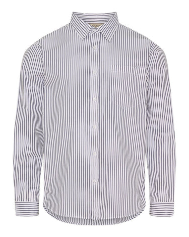 Kyoto KYKris Mens LS Shirt Navy/White - KYOTO - Kyoto