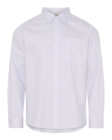 Kyoto KYKris Mens LS Shirt White/blue - KYOTO - Kyoto