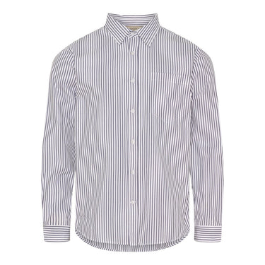 Kyoto KYKris Mens LS Shirt White/blue - KYOTO - Kyoto
