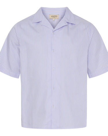 Kyoto KYLeon Mens SS Shirt Light Blue/Red - KYOTO - Kyoto