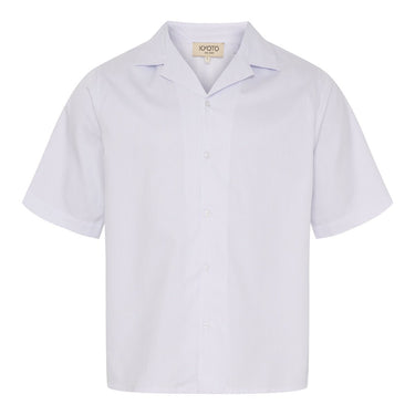 Kyoto KYLeon Mens SS Shirt White/Blue - KYOTO - Kyoto