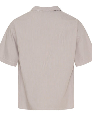 Kyoto KYLeon Mens SS Shirt White/Brown - KYOTO - Kyoto