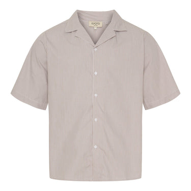 Kyoto KYLeon Mens SS Shirt White/Brown - KYOTO - Kyoto