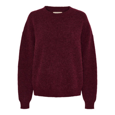 Kyoto oversize knit Burgundy W - KYOTO - Kyoto