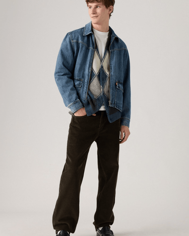 Levi’s® 568™ LOOSE STRAIGHT BLACK OLIVE 10W CORD Green - KYOTO - Levi’s®