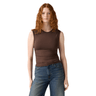 Levi’s® CRYSTAL RUCHED T-shirts BRACKEN Browns - KYOTO - Levi’s® women