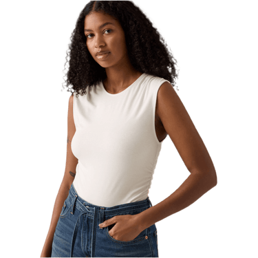 Levi’s® CRYSTAL RUCHED TOP SUGAR SWIZZLE Whites - KYOTO - Levi’s® women