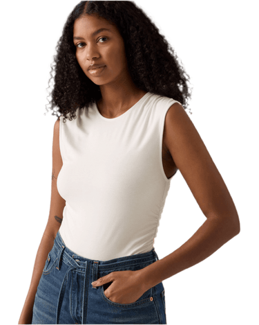 Levi’s® CRYSTAL RUCHED TOP SUGAR SWIZZLE Whites - KYOTO - Levi’s® women