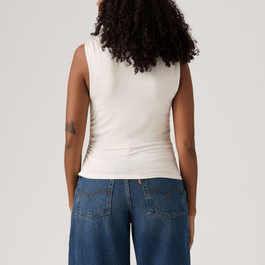Levi’s® CRYSTAL RUCHED TOP SUGAR SWIZZLE Whites - KYOTO - Levi’s® women