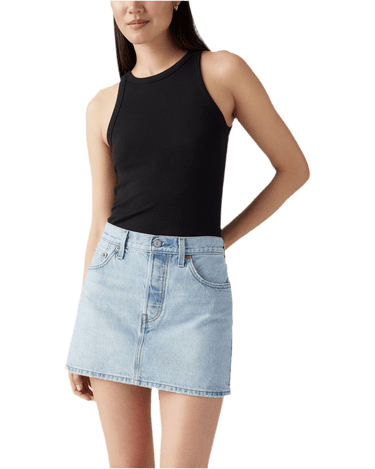 Levi’s® ICON SKIRT FRONT AND CENTER skirt Light Indigo - Worn In - KYOTO - Levi’s® women